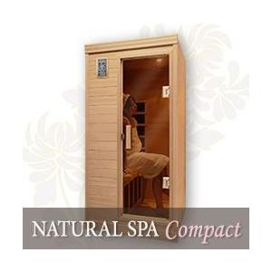 NATURAL SPA遠赤外線リラクゼーションサウナ コンパクト - 最安値