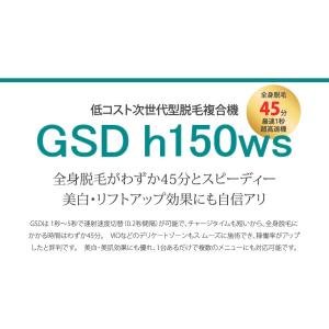 GSD h150ws【業務用複合機】【脱毛器】の詳細画像1