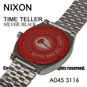 [ニクソン] NIXON 腕時計 TIME TELLER: SILVER/BLACK A045-3116-00 メンズ [並行輸入品]｜kmr