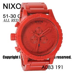 [ニクソン] NIXON 腕時計 51-30 CHRONO: ALL RED A083-191-00 メンズ [並行輸入品]｜kmr