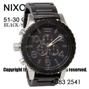 [ニクソン] NIXON 腕時計 51-30 CHRONO: BLACK/STEEL A083-2541-00 メンズ [並行輸入品]｜kmr