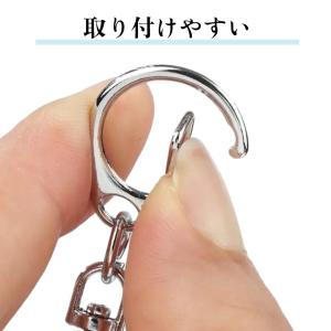 30個セット ナスカン キーホルダー 金具 ゴ...の詳細画像5