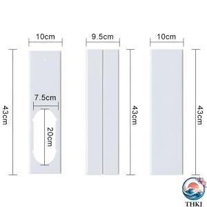 窓用ダクトパネル 窓用エアコン テラス窓用パネ...の詳細画像3