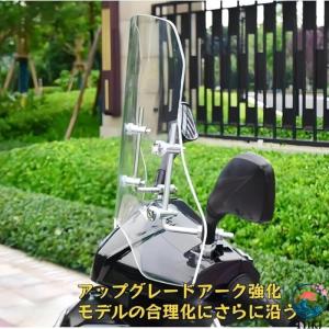 スクーター 風防 ウインドスクリーン 原付用 ...の詳細画像1
