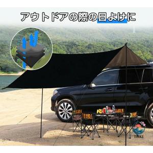 カーサイドタープ タープ テント 車用 ルーフ...の詳細画像3