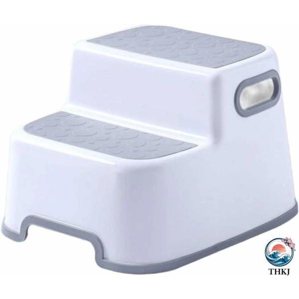 踏み台、子供用ステーション、子供用2段踏み台、滑り止め、ベビーステップスツール、子供用スツール、手洗...