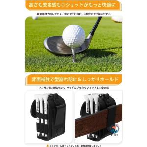 ゴルフボールケース ボールポーチ ティーホルダ...の詳細画像2