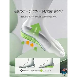 メンズサンダル 身長5cmアップ アーチサポー...の詳細画像3