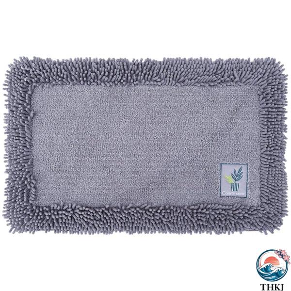 じゅうたん ラグ カーペット 滑り止め 吸水 浴室用 低反発 滑り止め付 防音 極厚 抗菌 防ダニ加...