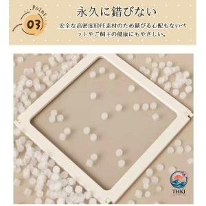 ペットサークル フェンス ドア付き 犬 サーク...の詳細画像4