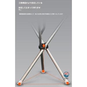 折りたたみ ステッキチェア アルミ製 登山杖 ...の詳細画像2