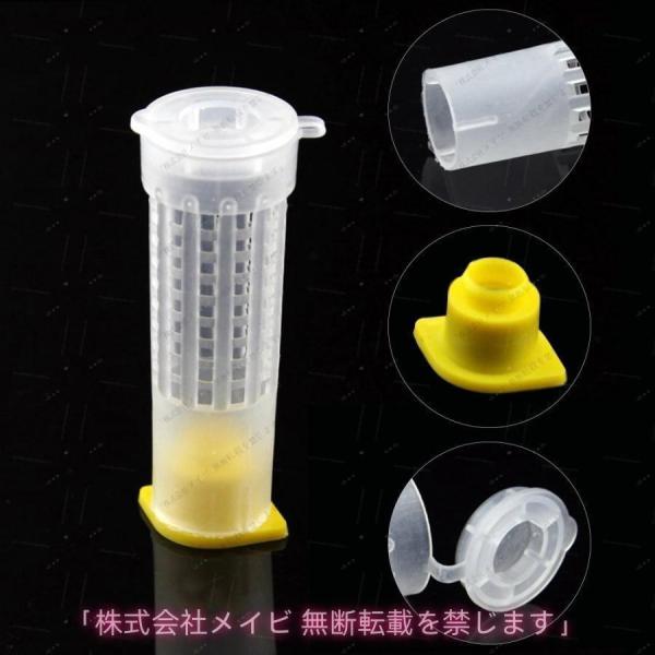 safaristore [2点目200円引き] 養蜂器具 分蜂王籠 養蜂 蜂女王 逃去防止器 巣箱 ...