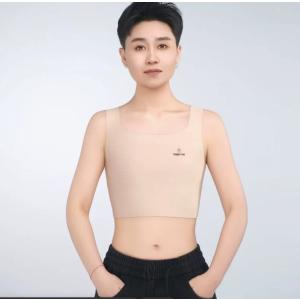 胸 胸を小さく見せるブラ ナベシャツ 補正下着 揺れない シームレス 和装ブラ THKJ 胸つぶし 浴衣 胸潰し 着物インナー スポーツブラ ノンワイヤー ブラ