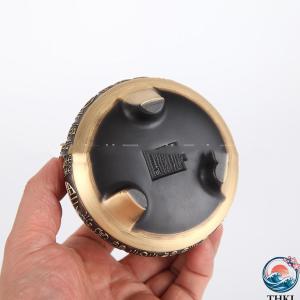 銅製 お香立て 三脚の香炉 置物 彫刻飾り 香...の詳細画像5