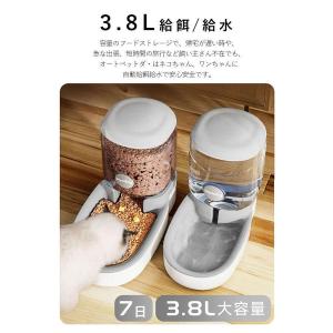 ペット用 自動給餌器 給水器 猫 犬 犬猫お留...の詳細画像5