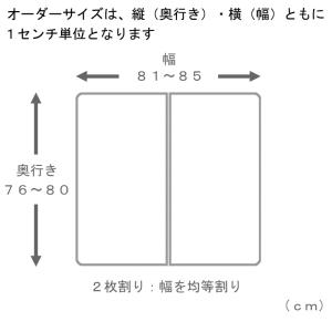 サイズオーダー さめにくい風呂ふた ECOウォ...の詳細画像1