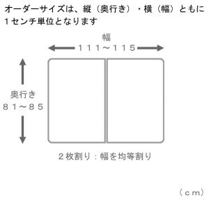 サイズオーダー さめにくい風呂ふた ECOウォ...の詳細画像1