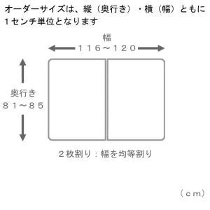 サイズオーダー さめにくい風呂ふた ECOウォ...の詳細画像1