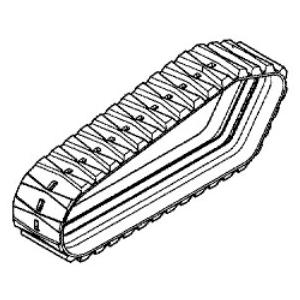 ホンダ（HONDA） 除雪機 クローラー キャタピラ 23-72×35 : K-net