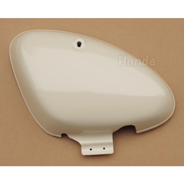 リトルカブ サイドカバー ココナッツホワイト 右 純正