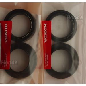 RVF400 RVF750 VFR400R フロントフォークオイルシール＆ダストシール×2