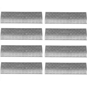 スロープ 8個 ゴム製 段差プレート 駐車場