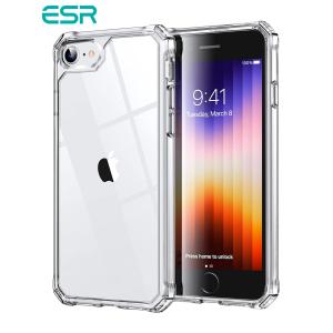 ESR iPhone SE ケース SE第3世代/第2世代 iPhone SE3/SE2/8/7ケース 米軍MIL規格取 衝撃吸収 耐スクラッチ  硬質ポリカーボネイト 耐衝撃｜knicomcorp