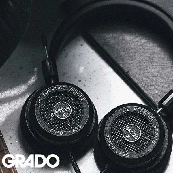 GRADO (グラド) SR225x Prestigeシリーズ ヘッドホン 有線オープンバックステレ...