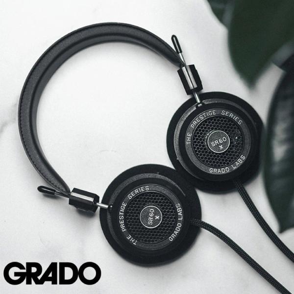 GRADO (グラド) SR60x Prestigeシリーズ 有線オープンバックステレオヘッドホン ...