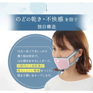 おやすみのど楽マスク【1枚】【加湿器替わりに】...の詳細画像2