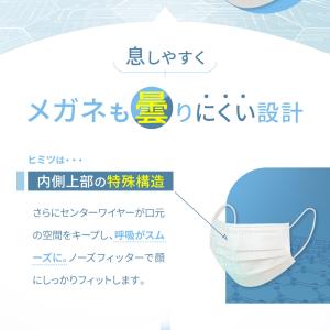 奥田薬品 メガネが曇りにくい 息がしやすい マ...の詳細画像2