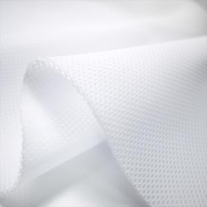 抗菌防臭 ダブルラッセルメッシュ ホワイト ノンホル