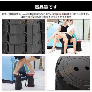 折りたたみ椅子 アウトドア チェア 伸縮式 キ...の詳細画像2