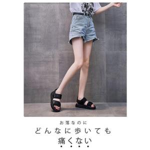 サンダル レディース スポーツサンダル 厚底サ...の詳細画像3