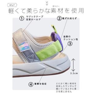 サンダル レディース スポーツサンダル 厚底サ...の詳細画像5