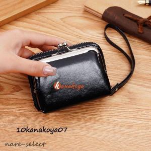 ミニ財布 がま口 がま口財布 メンズ 二つ折 ...の詳細画像1
