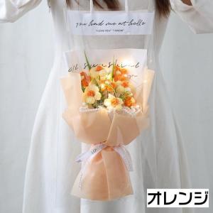ニットブーケ 手作り花 かぎ針編み ニット フ...の詳細画像2