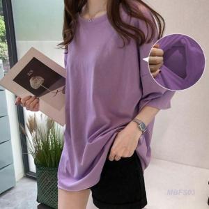 授乳服 tシャツ 授乳口付 妊婦服 トップス ...の詳細画像1