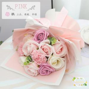 ソープフラワー 母の日 プレゼント 11本 花...の詳細画像1