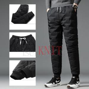 ダウンパンツ ズボン あったか 中綿 パンツ メンズ