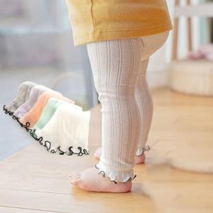 レギンス キッズ ベビー 女の子 タイツ フリ...の詳細画像1