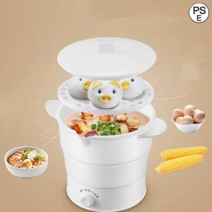 電気鍋 一人用 グリル鍋 5WAY 卓上 蓋付...の詳細画像1