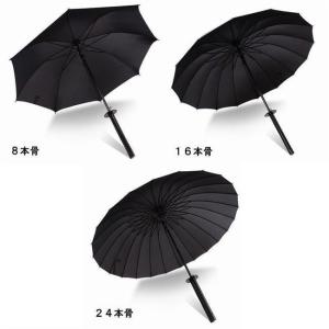 傘 雨傘 メンズ 男性 ブラック 黒 景品 ギ...の詳細画像1