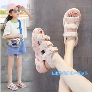 サンダル 子供女 キッズ おしゃれ 子供サンダ...の詳細画像3