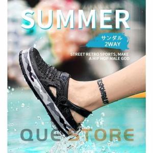 サンダル メンズ スポーツサンダル EVAサン...の詳細画像1