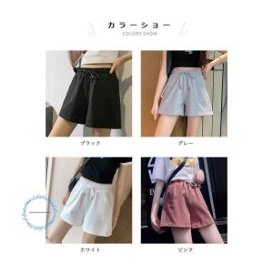 ショートパンツ レディース 夏 短パン ゆった...の詳細画像1