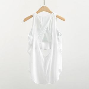 ヨガウエア タンクトップ レディース カップ付...の詳細画像4
