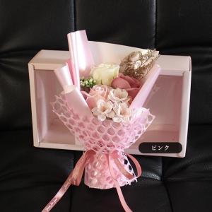 ソープフラワー 花束 ボックス入り ブーケ フ...の詳細画像2