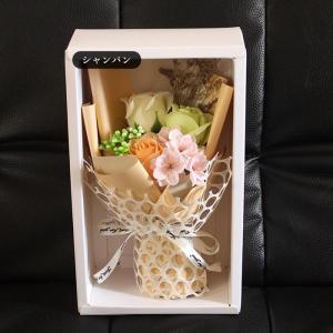 ソープフラワー 花束 ボックス入り ブーケ フ...の詳細画像3