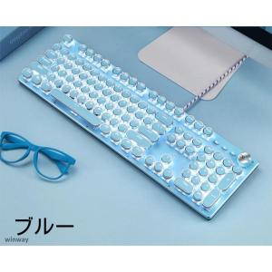 メカニカルキーボード タイプライターデザイン ...の詳細画像1